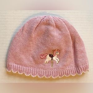 Gymboree Girls EUC Carousel Ride horse Hat 18 24 months